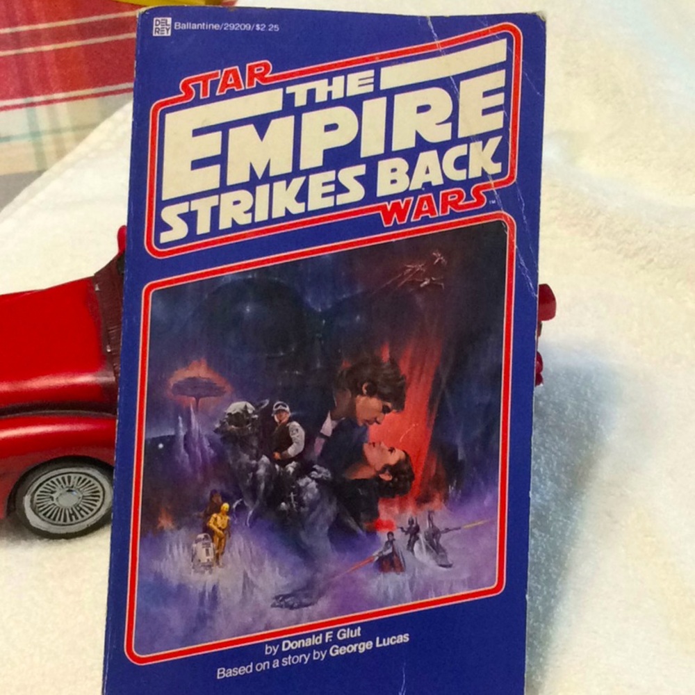 Vtg Empire Strikes Back May 1980 Ballanine Books.